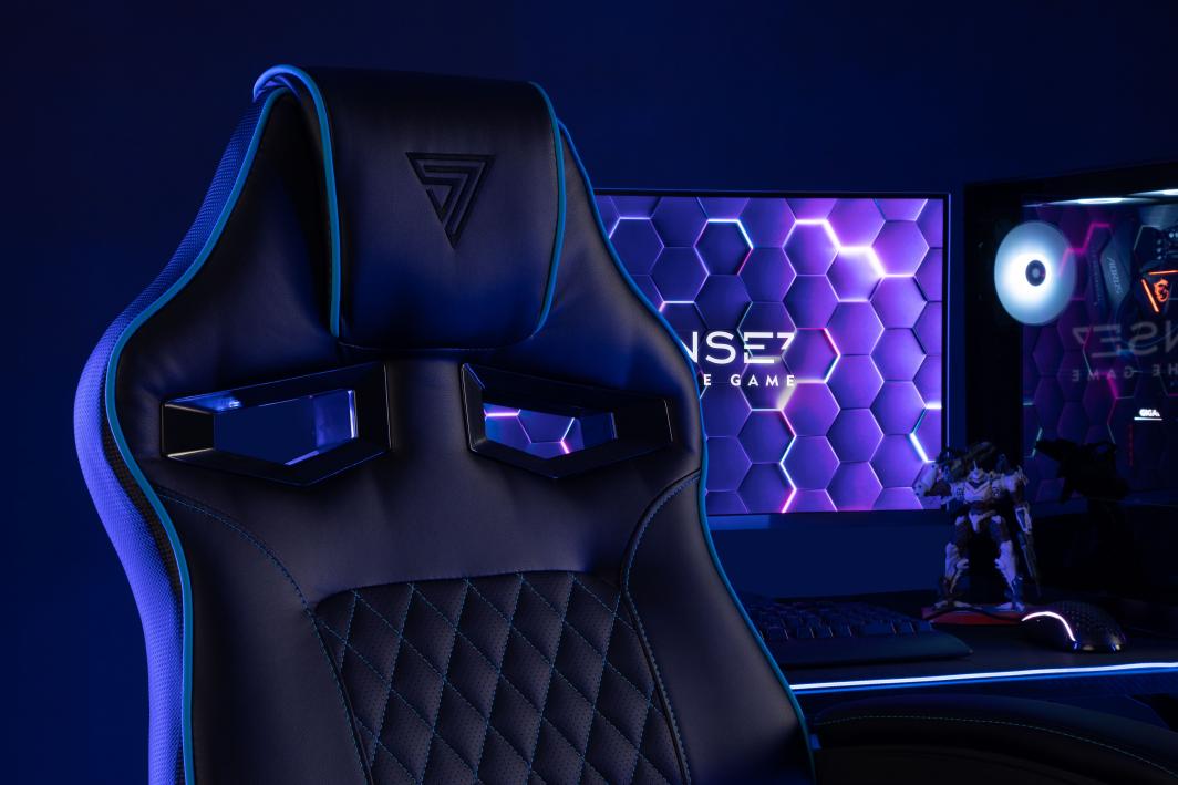 Karrige SENSE7, e zezë/kaltër