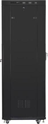 Kasafortë rrjeti Lanberg Standing Cabinet 19" FF01-8842-12BL, 42U, 800x800 mm, e zezë