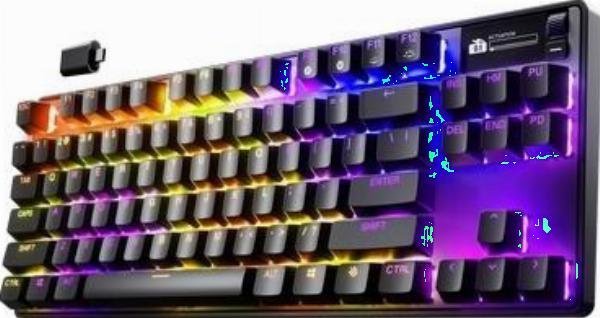 Tastierë SteelSeries Apex Pro TKL Wireless Gen 3, mekanike, wireless, e zezë