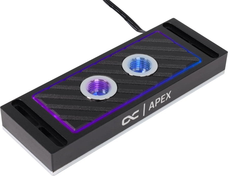 Ftohës uji RAM Alphacool Apex RAM X4, modul për memorie, i zi