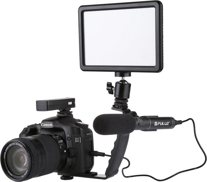 Dorezë universale Puluz PULUZ Handle, alumini, montim 1/4", e zezë