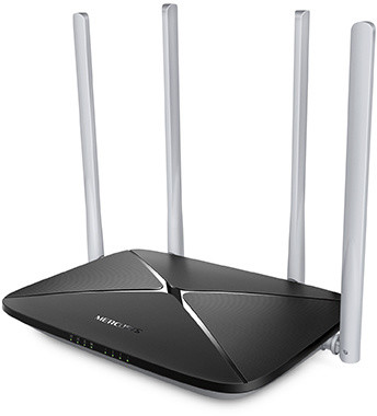 Router Mercusys AC12, 4x antena, 2.4 / 5GHz