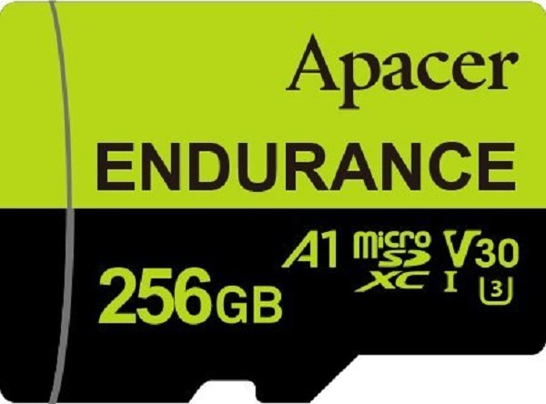 Kartë memorie Apacer Endurance, MicroSDXC, 256 GB, 10 UHS-I/U3/A1/V30