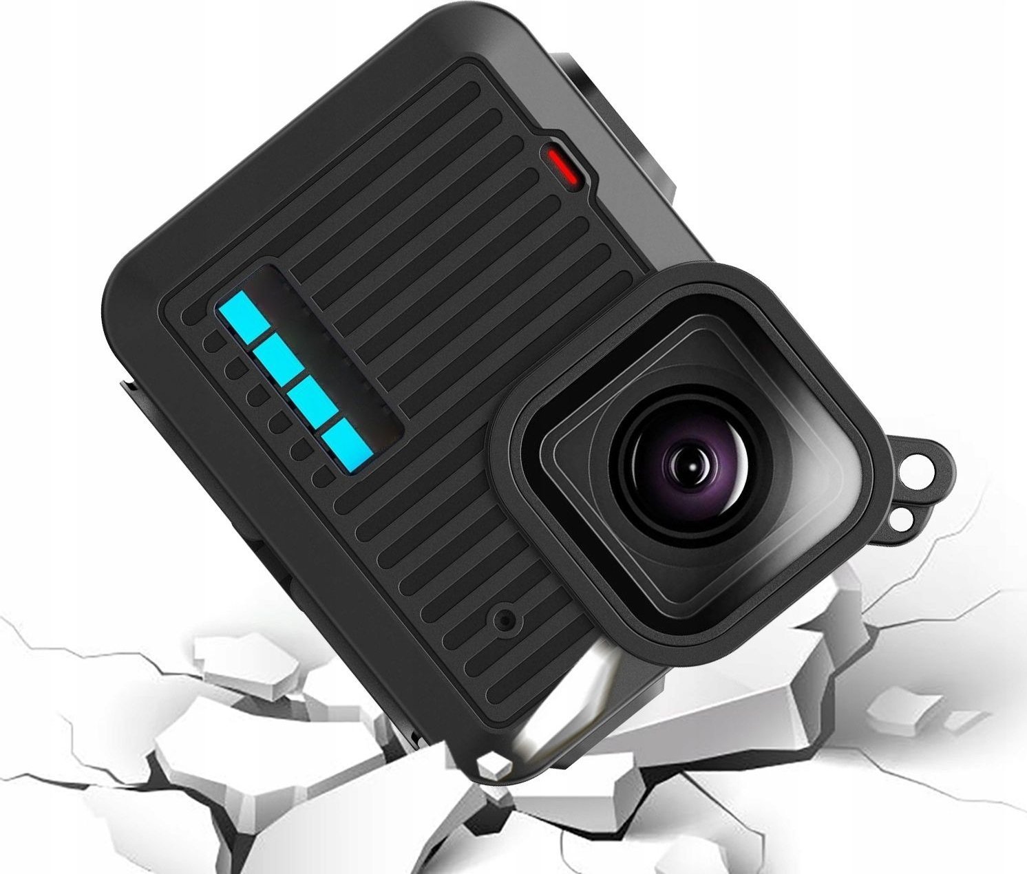 Mbulesë silikoni Puluz për GoPro Hero 4K 2024, e zezë