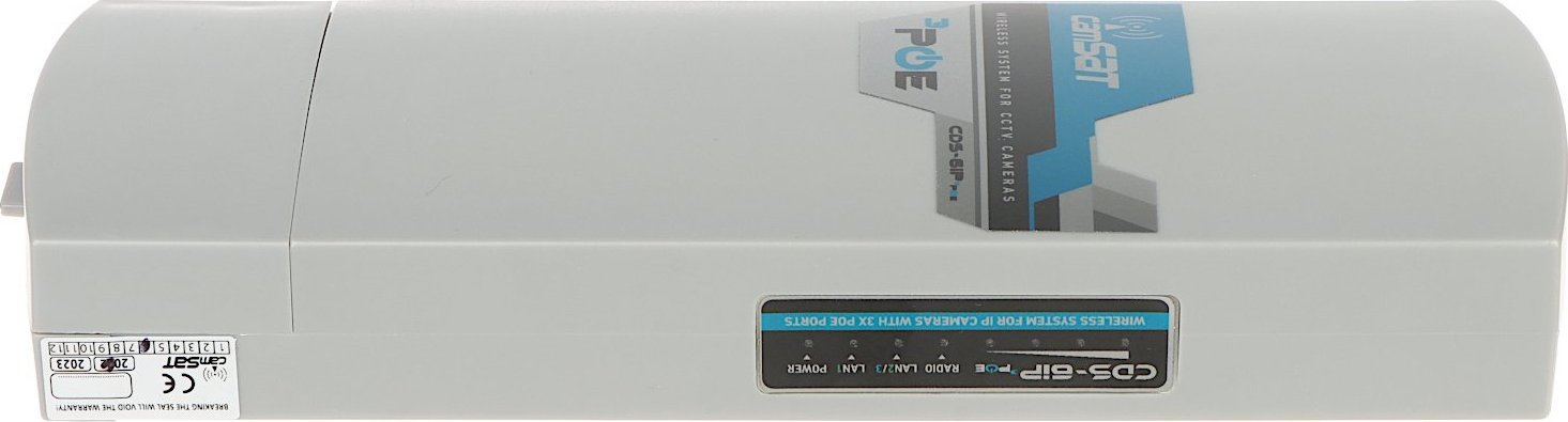 Access point CAMSAT CDS-6IP-3POE, 5.8 GHz, PoE 3 porta, i bardhë