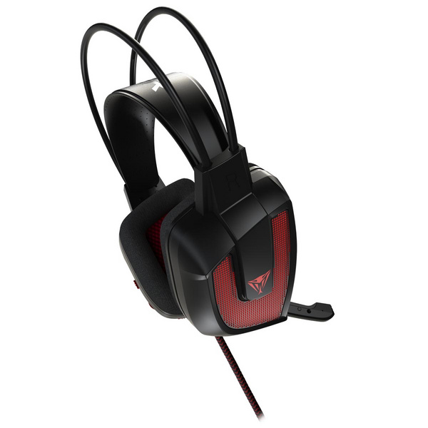 Kufje Patriot Memory Viper V360, të zeza/ kuqe