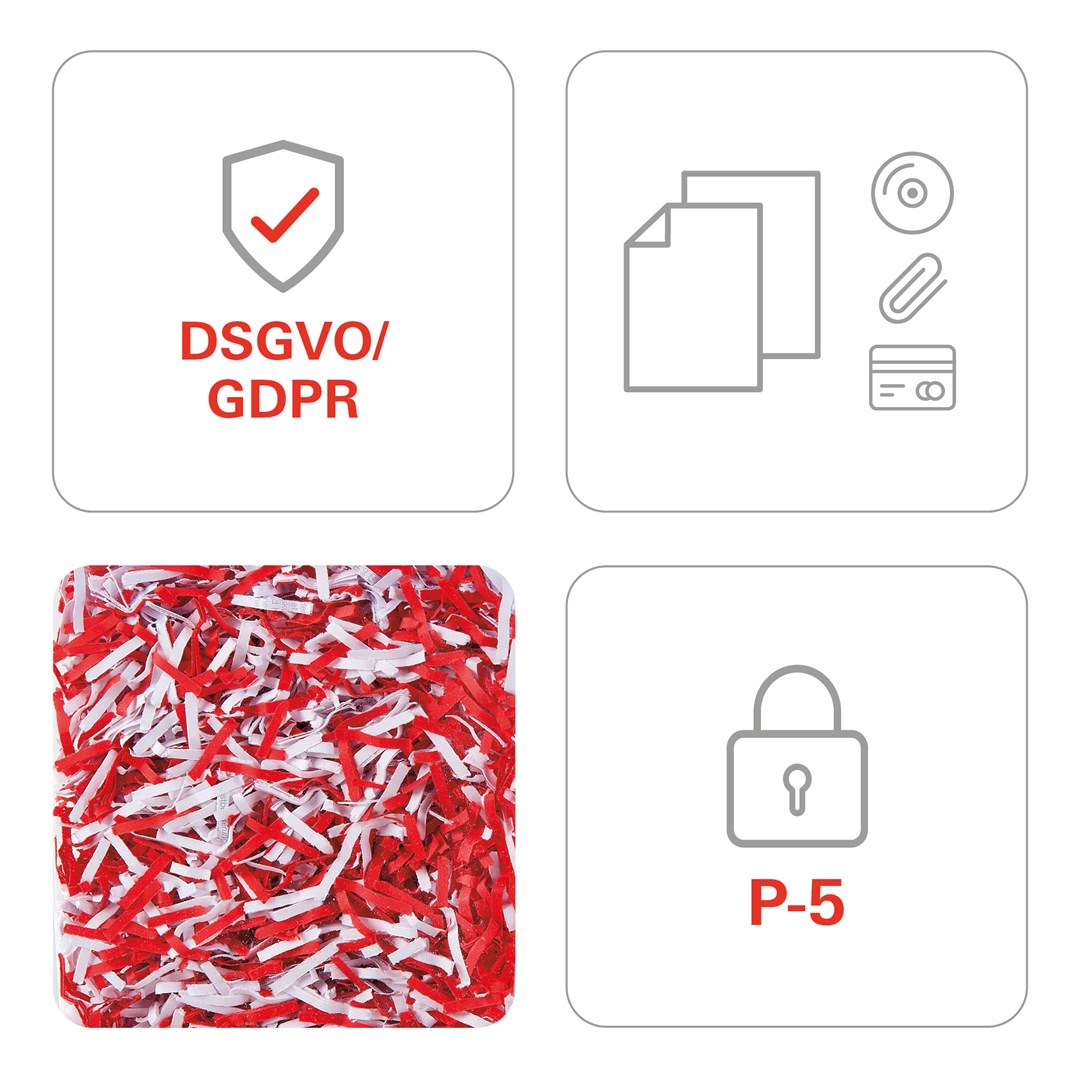 Grirëse dokumentesh HSM Shredstar X12Pro, micro cut, për CD dhe karta, gri