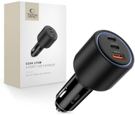 Karikues veture Tech-Protect CC04, 3 porta, PD 175W, i zi