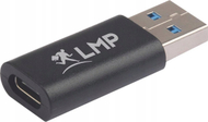 Адаптер USB LMP 18985, USB C во USB A, 5 Gbps, црн