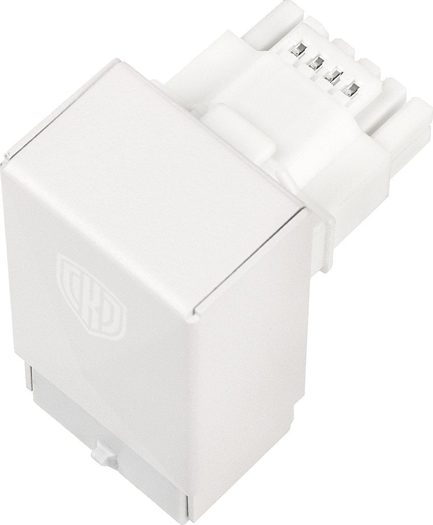Adapter 12VHPWR Kolink Core Pro Type 1, kënd 90°, 16-pin, i bardhë