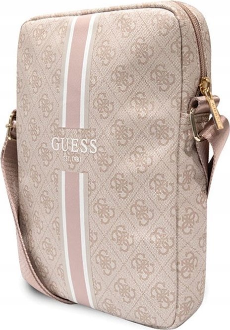 Çantë tableti Guess GUTB10P4RPSP 4G Stripes, 10", rozë