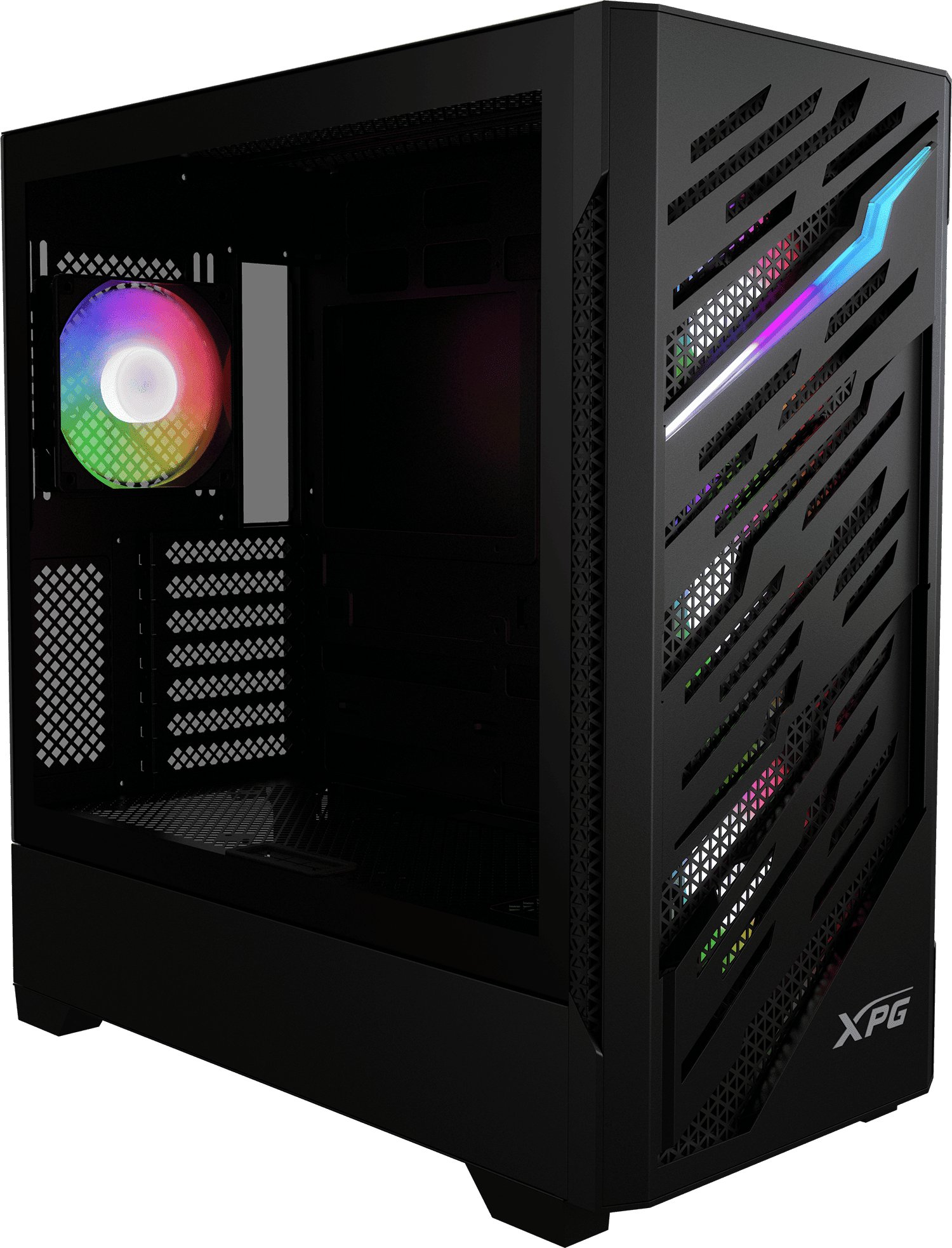 Kuti kompjuteri XPG Starker Air BTF, MIDI Tower ATX, ARGB, e zezë
