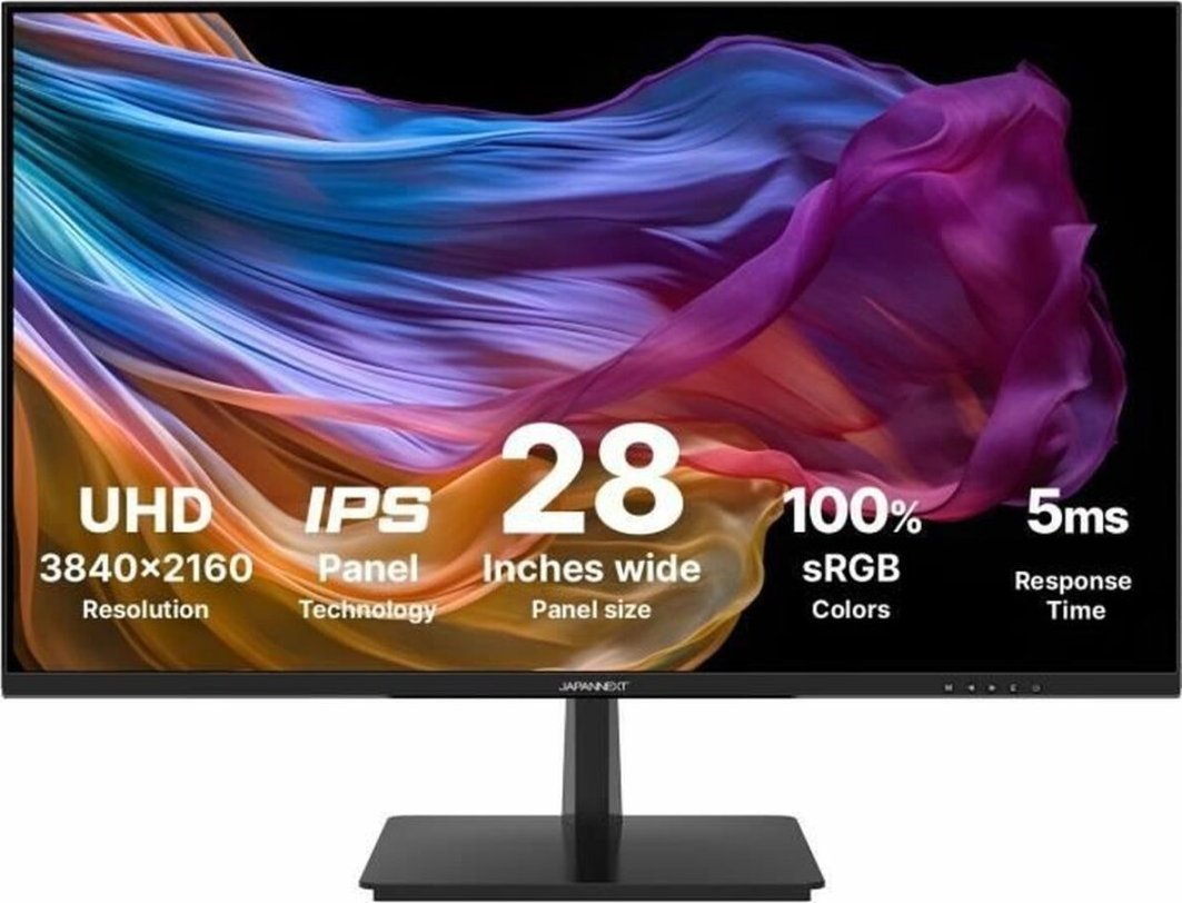 Monitor JapanNext 4K UHD, 28", 71.1cm, i zi