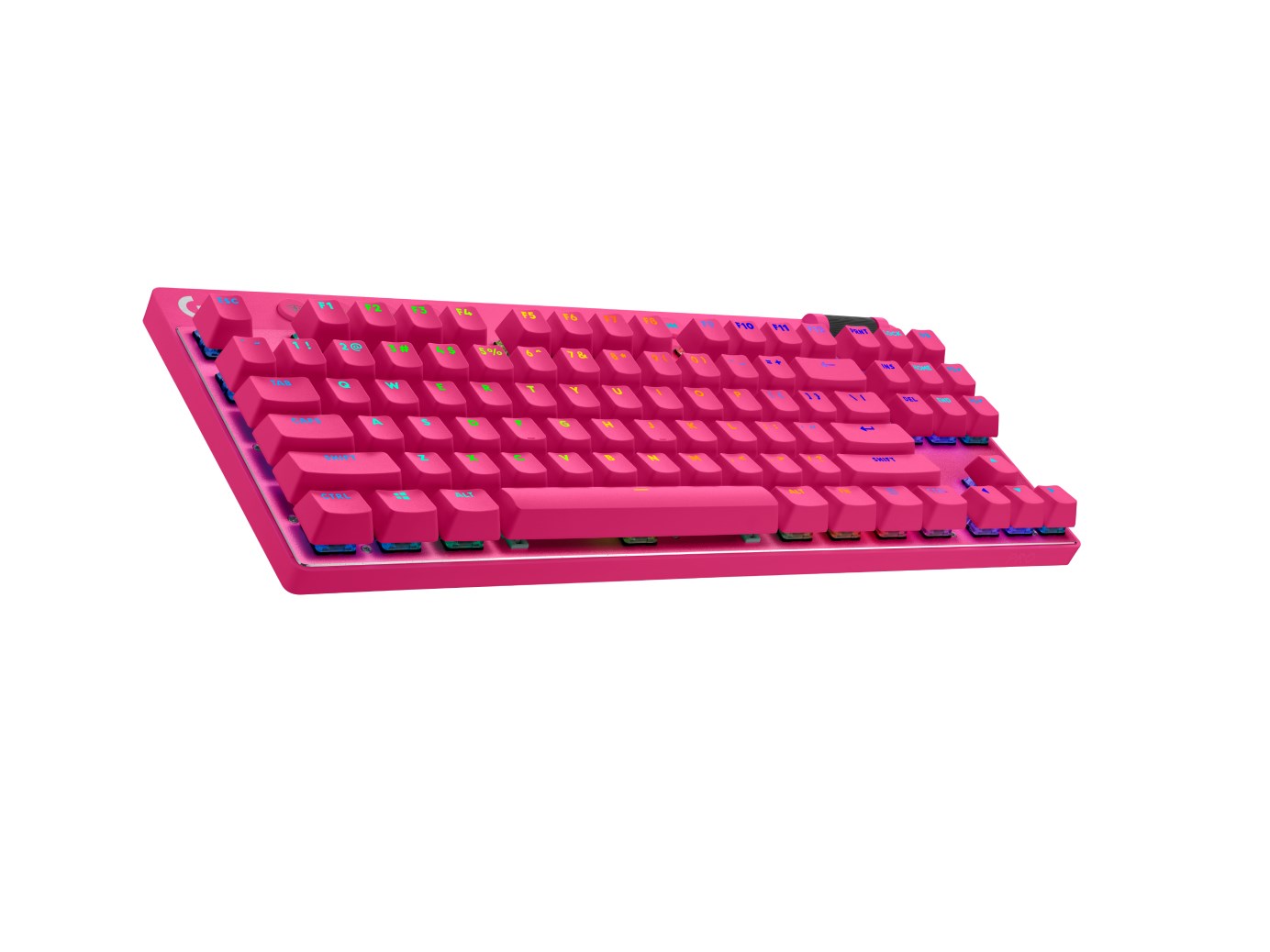 Tastierë Logitech G PRO X TKL, US, rozë