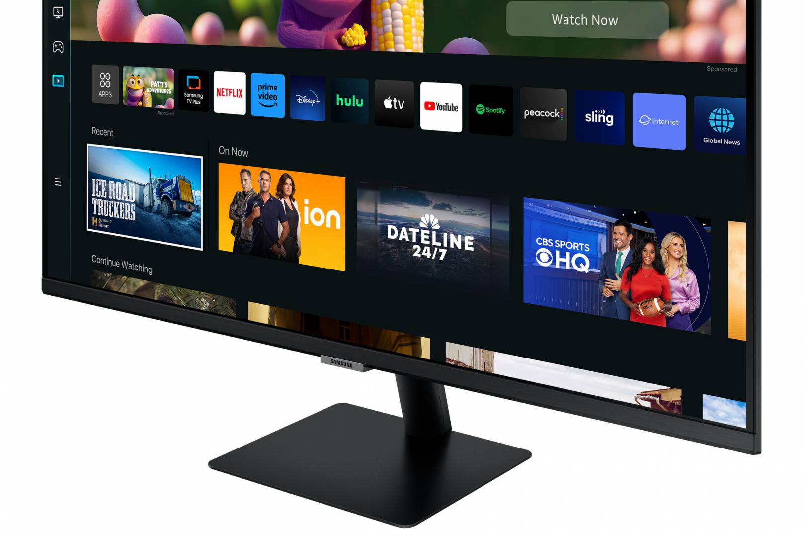 Monitor inteligjent Samsung Smart Monitor M5 LS32CM500EUXEN, 32", Full HD, i zi