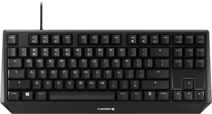 Tastierë CHERRY MX Board 1.0, TKL, Cherry MX Red, US, e zezë