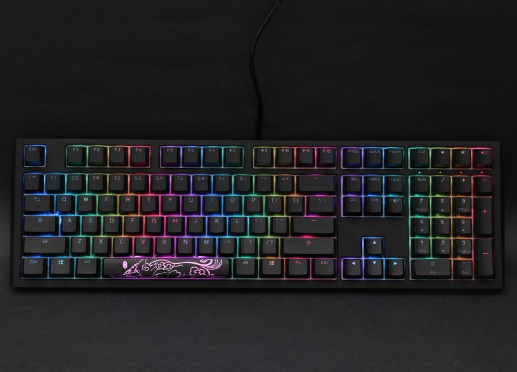 Тастатура за игри Ducky Shine 7 Blackout, Cherry MX Black, црна