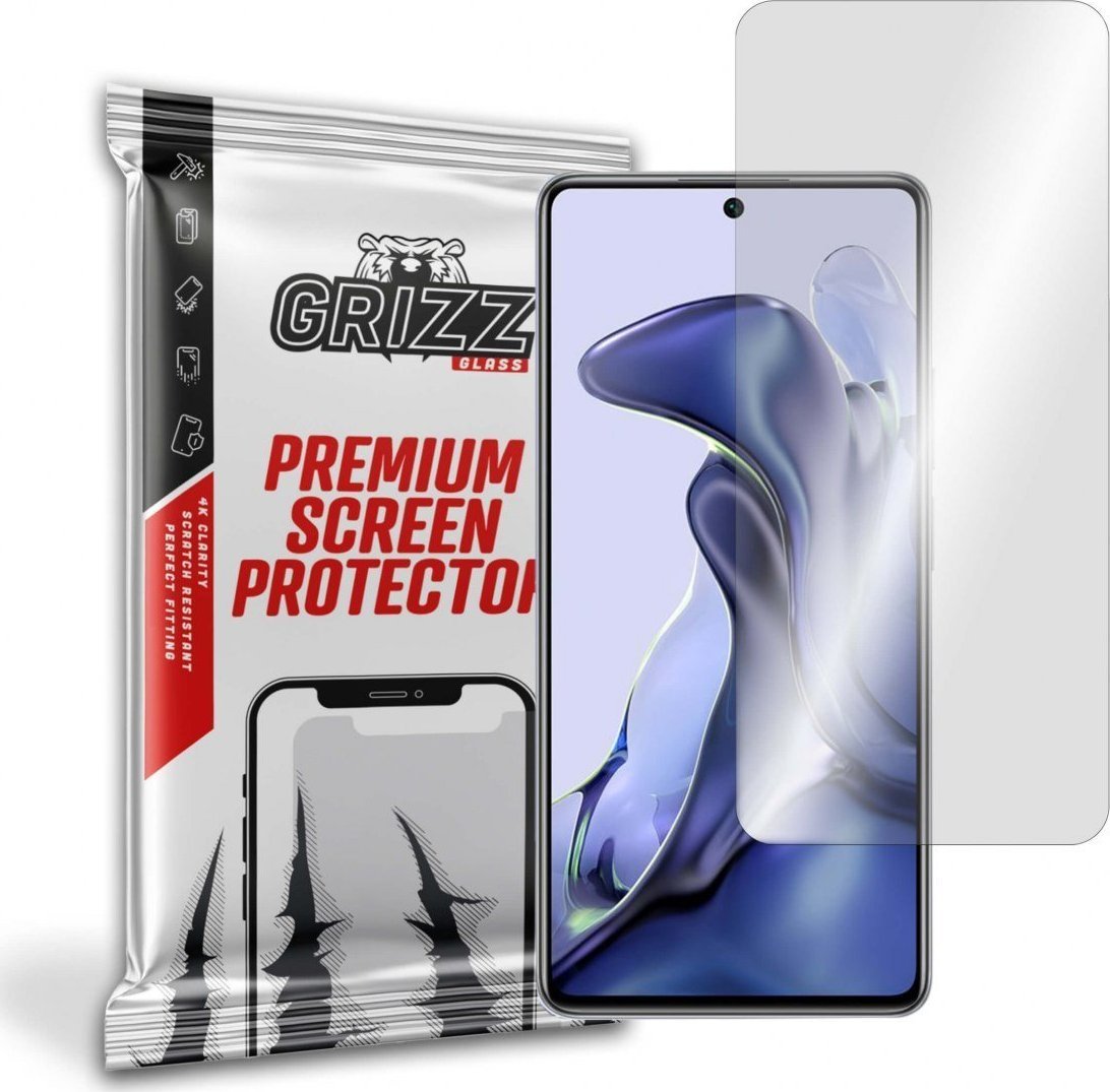 Xham mbrojtës GrizzGlass Hybrid Glass, për Xiaomi Mi 11T Pro, transparent