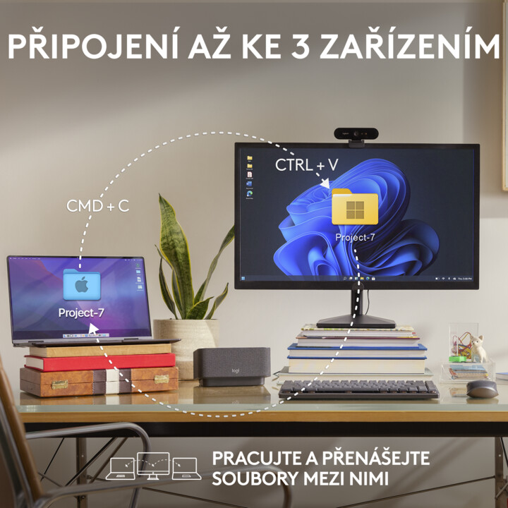 Maus Logitech MX Anywhere 3S, rozë