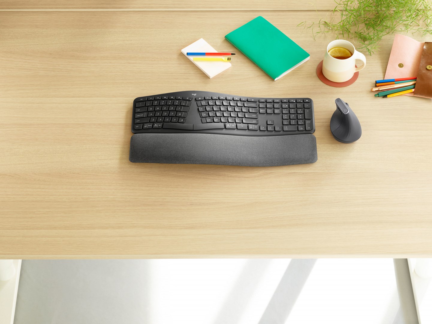 Tastierë Logitech ERGO K860 for Business, ergonomike, e zezë
