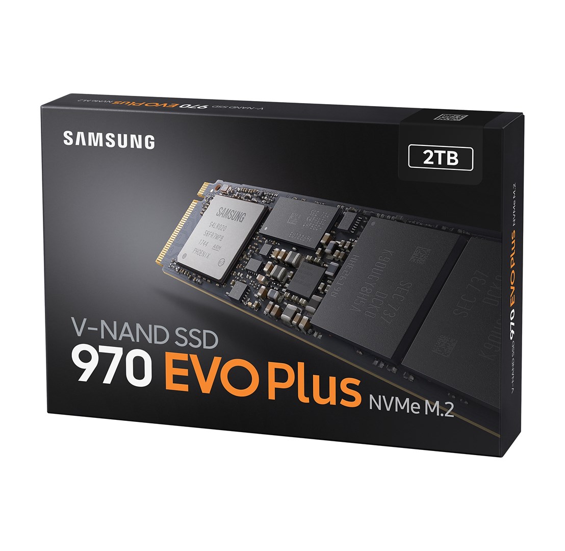 Disk SSD Samsung 970 EVO Plus, 2TB, M.2 NVMe PCIe 3.0, 3500 MB/s, i zi