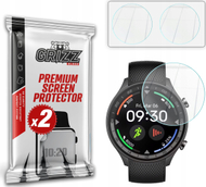 Xham mbrojtës GrizzGlass HybridGlass, për OnePlus Watch 2R, 2 copë, transparent