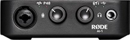 Ndërfaqe audio Rode AI-1, me një kanal, e zezë