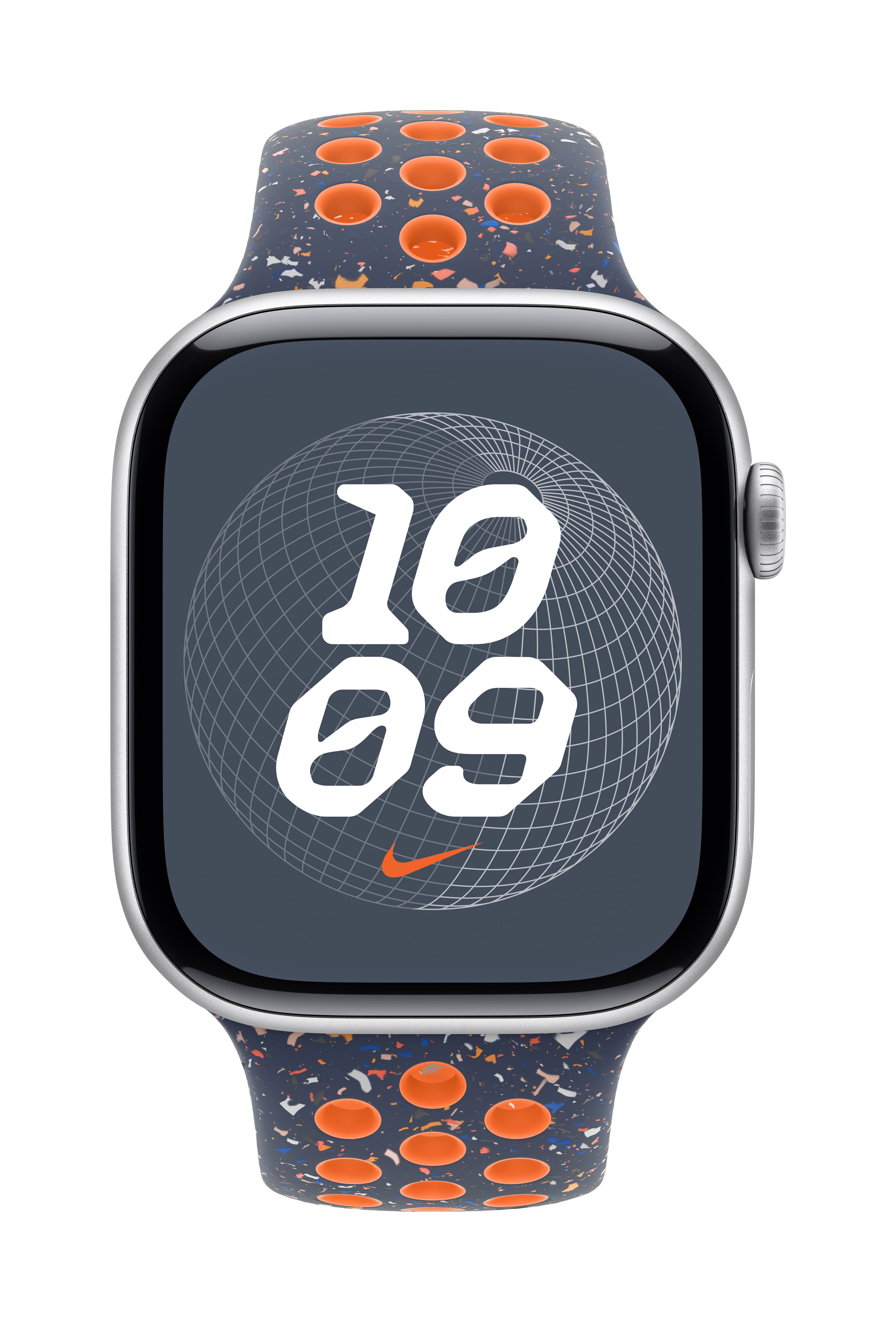 Apple Watch 46mm Nike Sport Band, Blue Flame Nike Sport Band, M/L