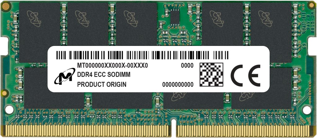 Memorie RAM DDR4 ECC SODIMM, 32GB, 3200MHz