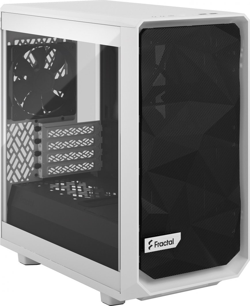 Kasë Fractal Design Meshify 2 Mini, e bardhë, Mini Tower