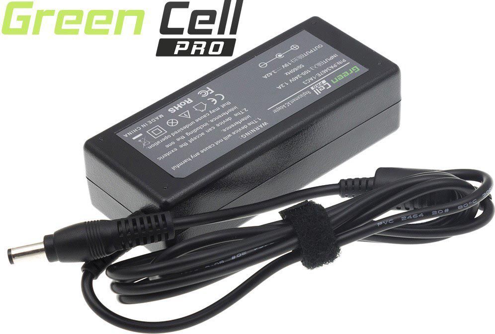 Karikues laptopi Green Cell AD25 P, 65W, 19V 3.4A, i zi