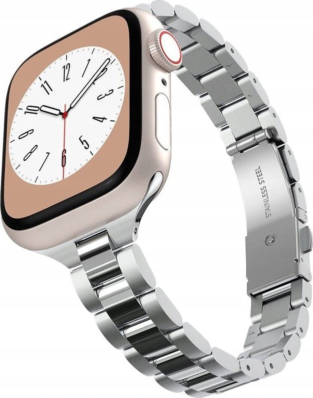 Rrip çeliku Spigen Modern Fit 316L, për Apple Watch 41mm 40mm 38mm, argjendtë