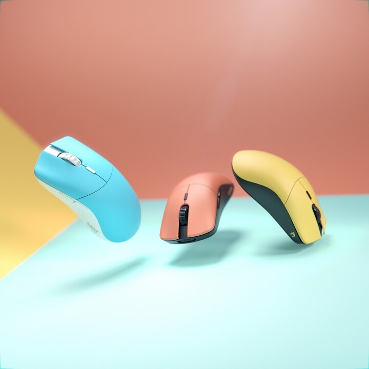 Maus Glorious Model O Pro Wireless, Golden Panda