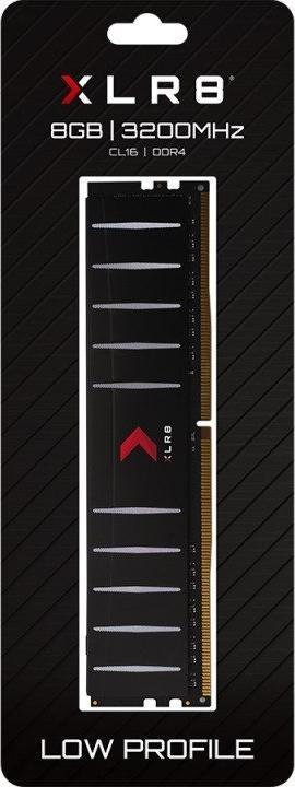 Memorie PNY XLR8 Low Profile, DDR4, 16 GB, 3200 MHz, CL16, MD16GD4320016LP