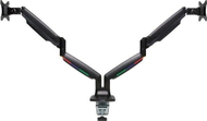 Kрака за монитор Kensington SmartFit One Touch K59601WW, за 2 монитори, црн