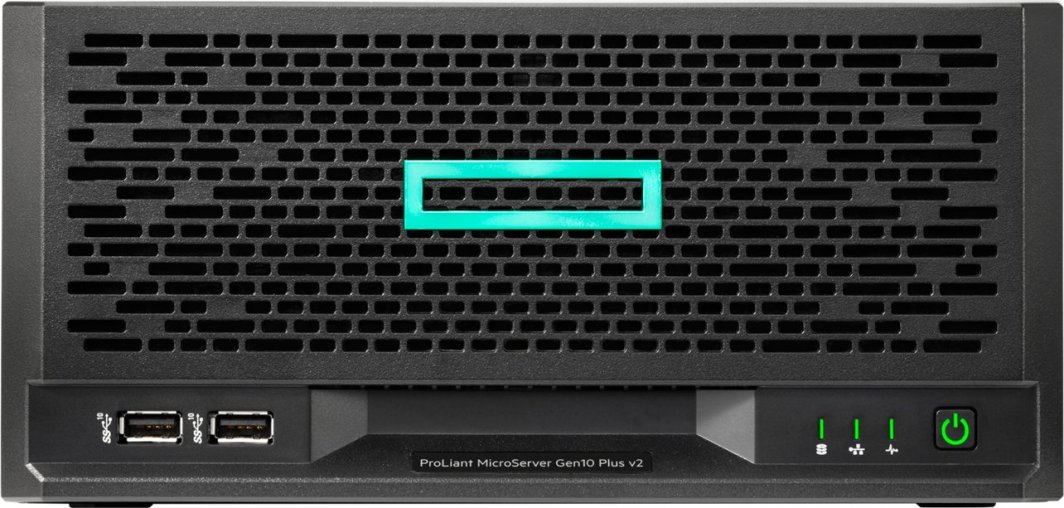 Server HP HPE PL MicroServer g10 Plus v2 G6405 (4.1/2C/4M/2600) 16G VROC 4LFF NHP 4x1Gb Ultra Micro Tower