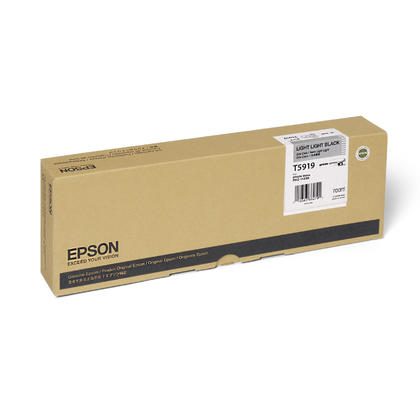 Kasetë boje Epson T5919 T591900, Light Light Black, origjinale
