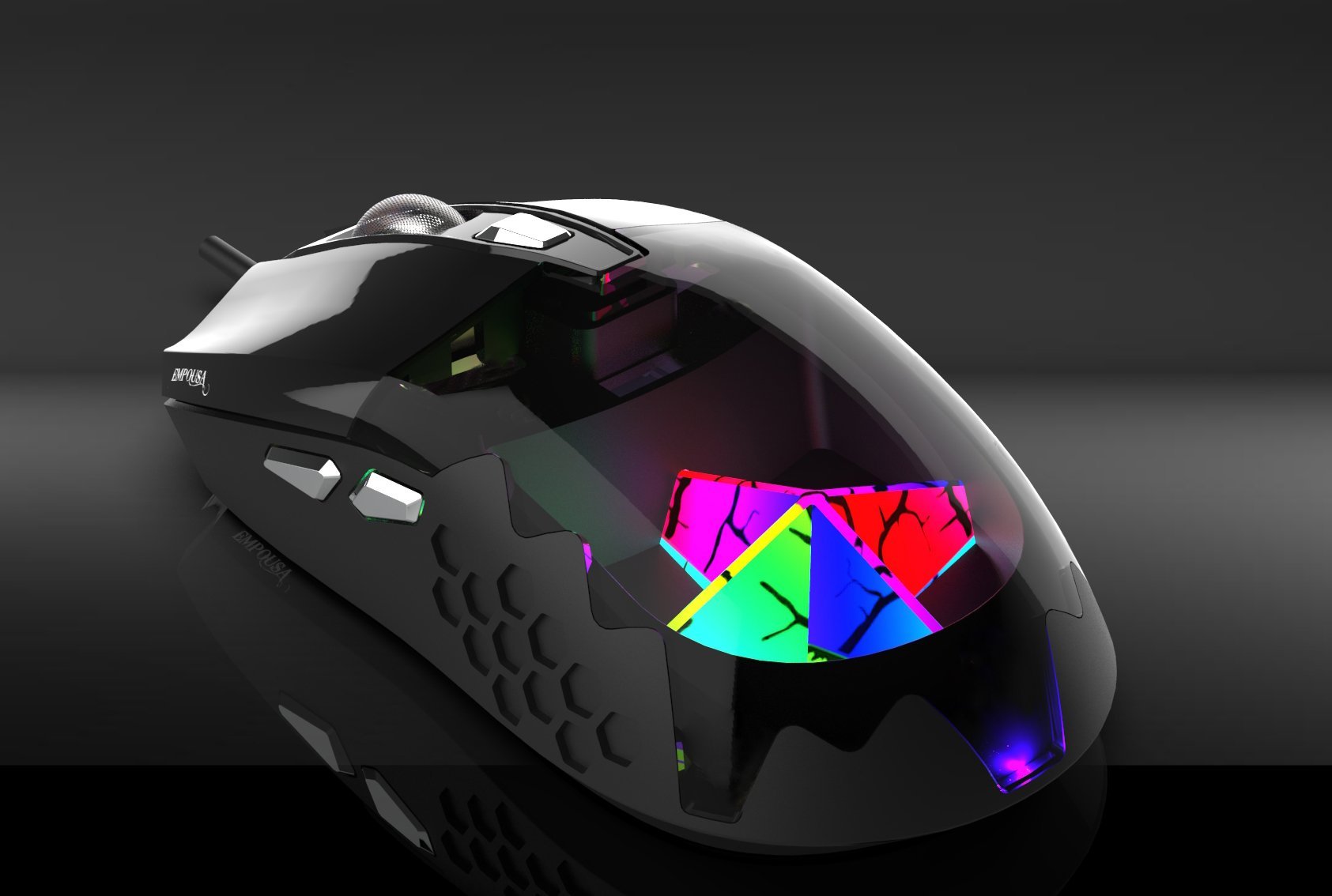 Maus gaming Inca IMG-355GX, optik 7200 DPI, USB, i zi