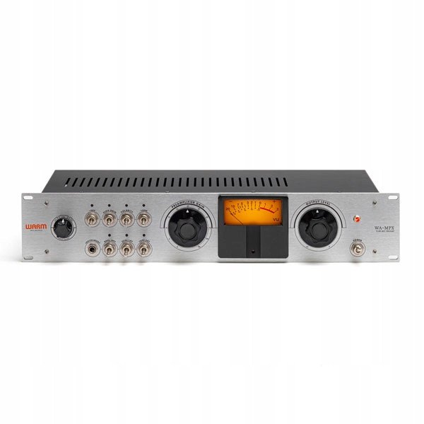 Preamp mikrofoni Warm Audio WA-MPX, një kanal, me lampë, argjendtë