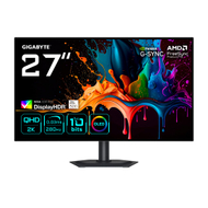 Monitor gaming GIGABYTE MO27Q28G, 27", OLED QHD 2560x1440, 280Hz, i zi