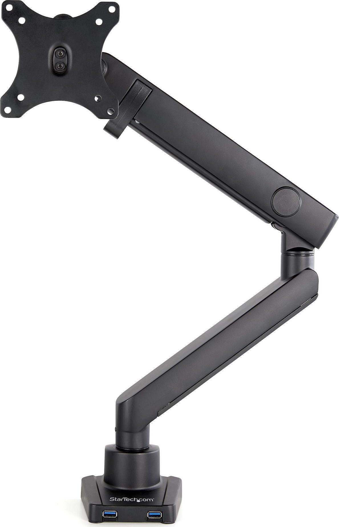 Krah monitori StarTech Desk Mount, 1 monitor deri 34", 2x USB 3.0, i zi