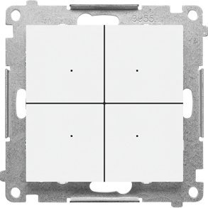 Kontrollues smart Simon 55 Go Wifi Control, kontroll WIFI, i bardhë mat