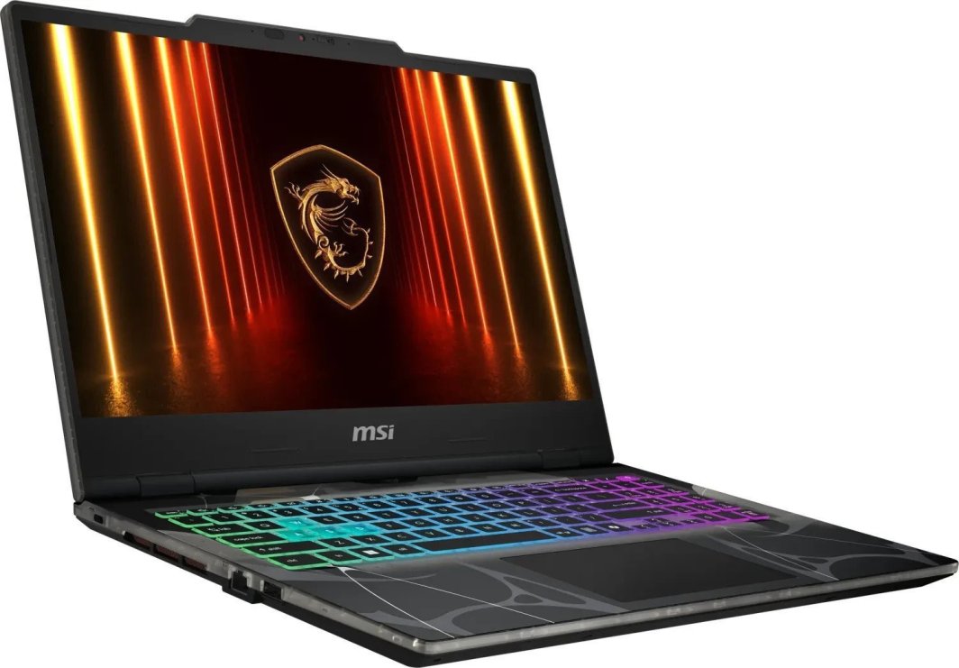 Laptop MSI Cyborg 15 B13W, 15.6", Intel Core i5-13420H, 16GB DDR5, 512GB SSD, NVIDIA GeForce RTX 5060 8GB GDDR7, i zi