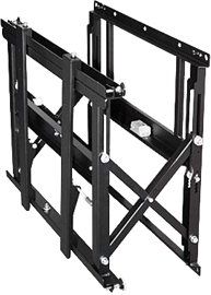 Mbajtës Hagor VWH-1 42'' - 55'' për TV, i zi