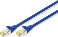 Kabllo rrjeti Digitus CAT6 S FTP Outdoor, 0.25m, RJ45, e zezë