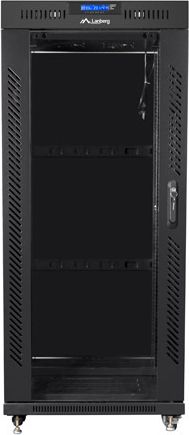 Kabinet rrjeti Lanberg Standing Cabinet 19", 37U, 800 kg, i zi