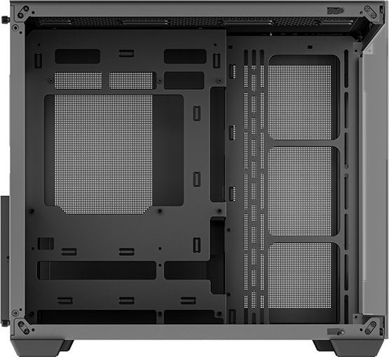 Kuti kompjuteri DeepCool CG530, MIDI Tower, xham i temperuar, e zezë