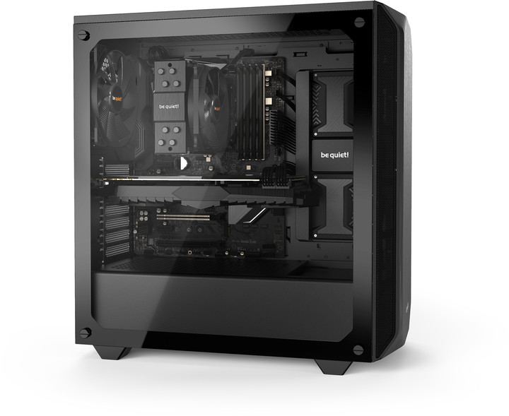 Kasë kompjuterike Be quiet! Pure Base 500, e zezë