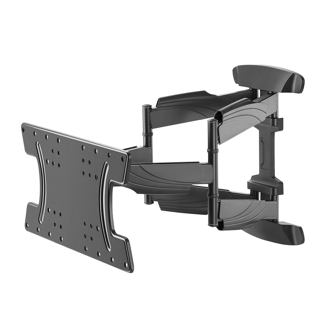 Mbajtëse muri për TV Maclean, 32"-65", VESA 400x200, e zezë