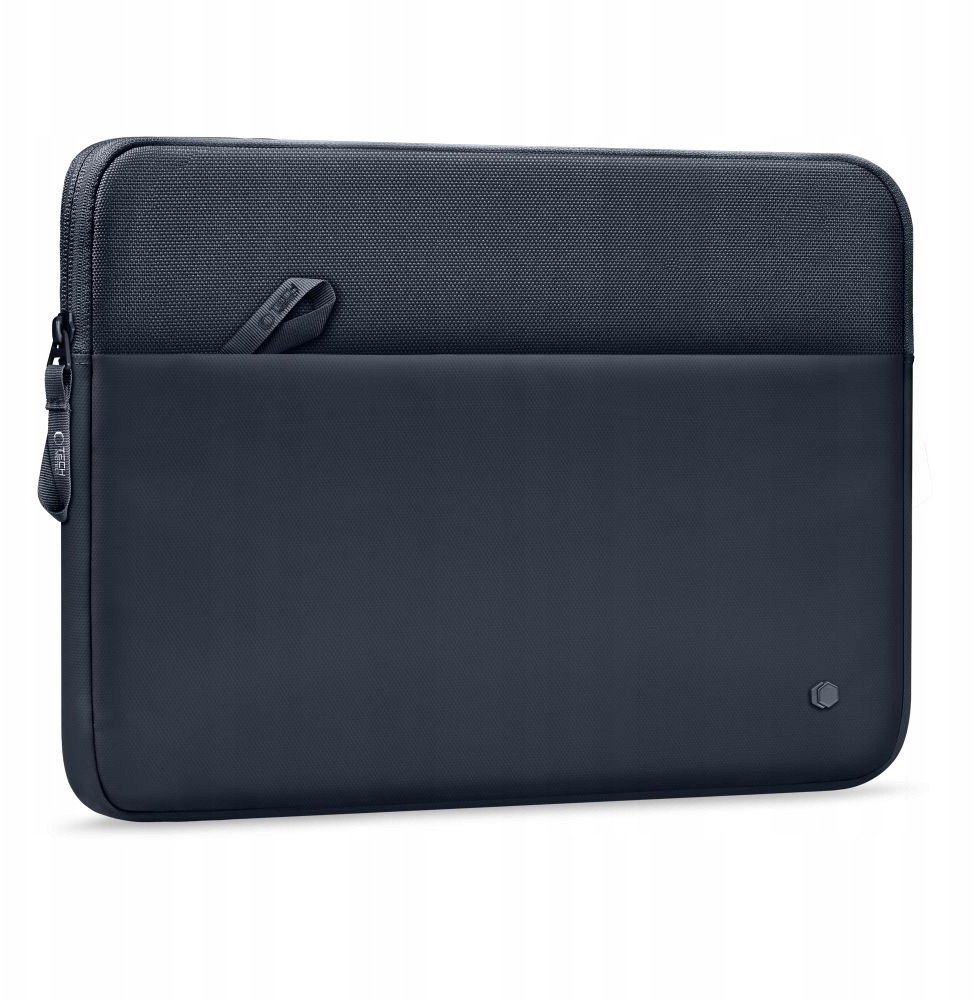 Çantë laptopi Tech-Protect Sleeve 13-14", tekstil, xhep i përparmë, blu